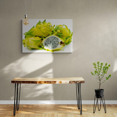Yellow Dragonfruit #2 - Canvas Mérida Fine Print Art
