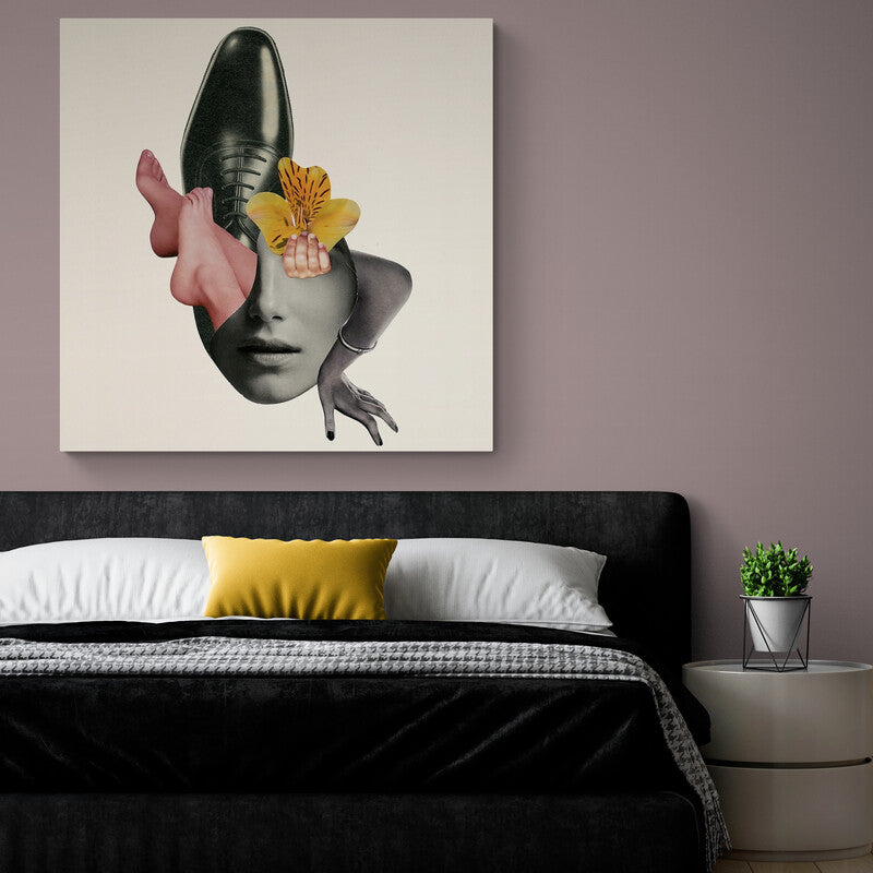 Yellow Orchid - Canvas Mérida Fine Print Art