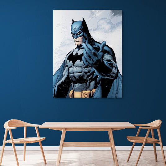 Batman Smoke - Canvas Mérida Fine Print Art