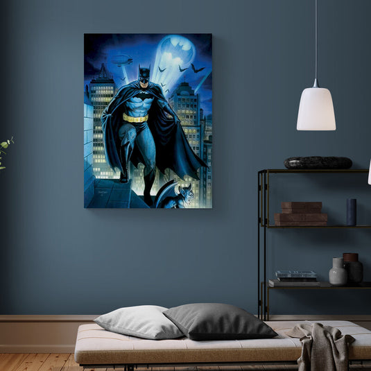 Bat Signal - Canvas Mérida Fine Print Art