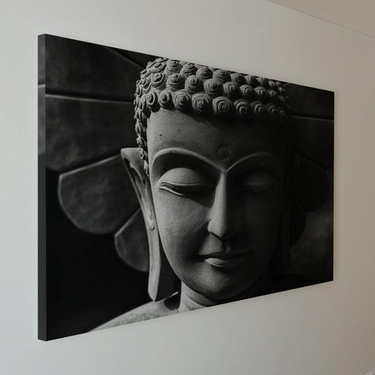 Buda Black & White - Canvas Mérida Fine Print Art