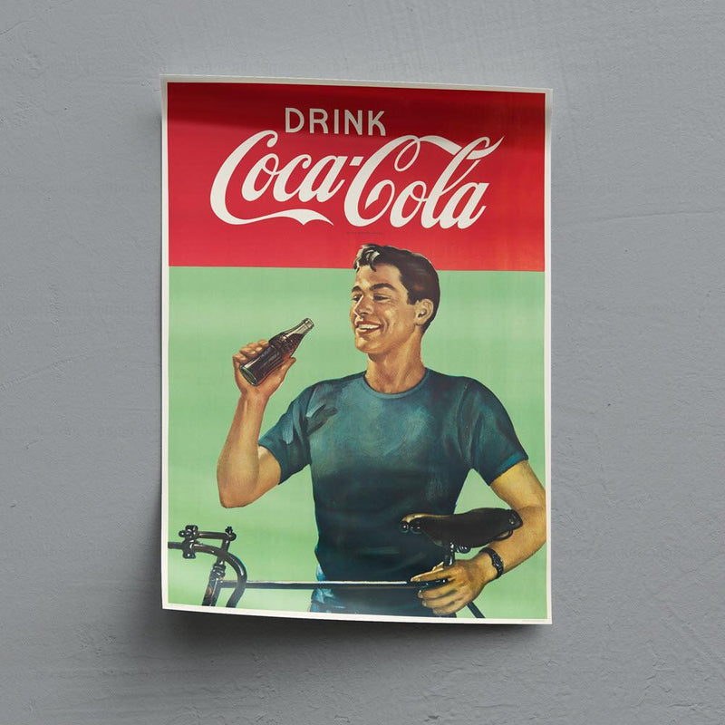 Drink Coca cola - Canvas Mérida Fine Print Art