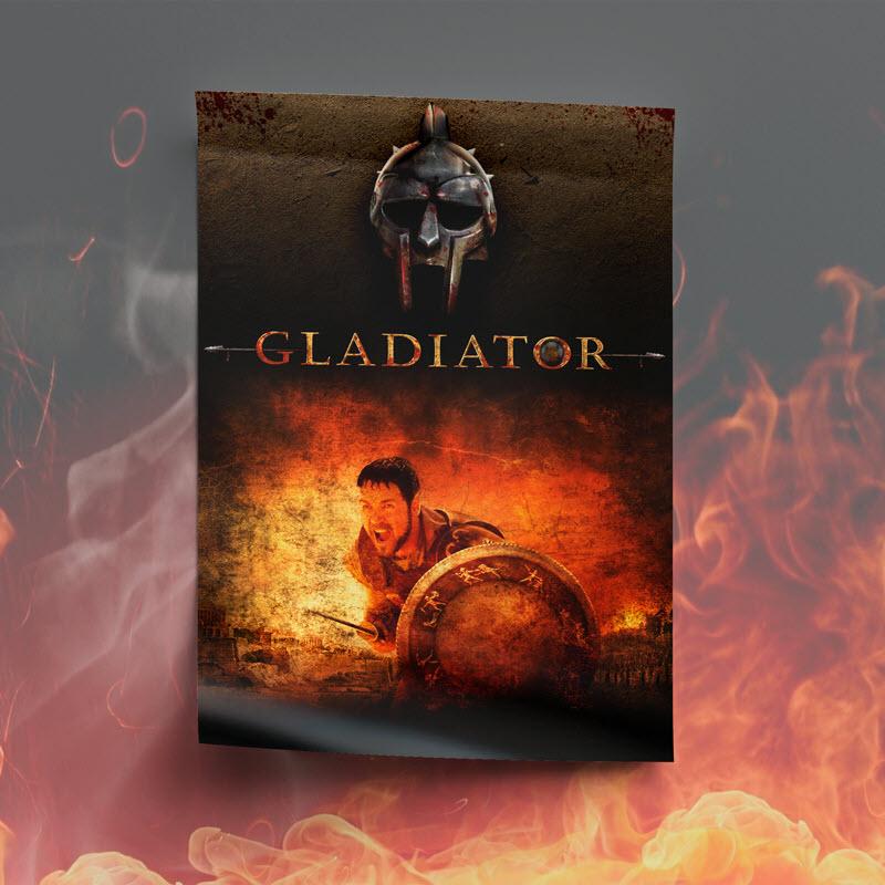 Gladiator (El gladiador) #2 - Canvas Mérida Fine Print Art