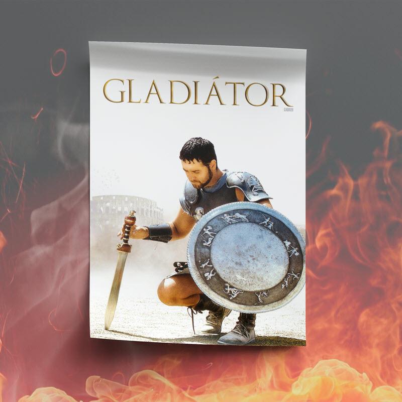 Gladiator (El gladiador) #3 - Canvas Mérida Fine Print Art