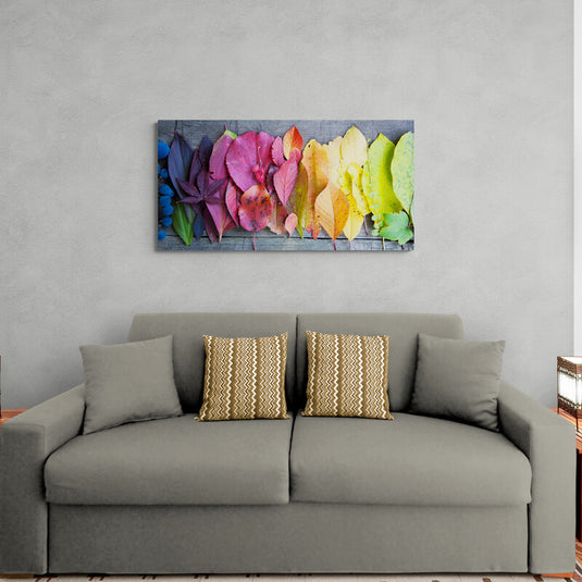 Hojas de colores - Canvas Mérida Fine Print Art