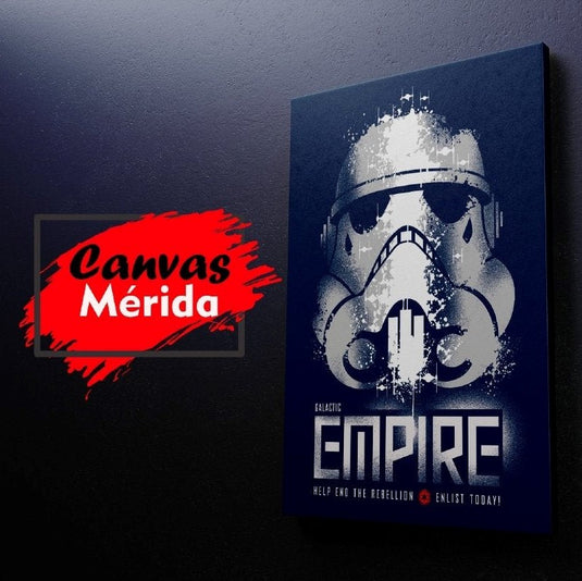 Starwars Vintage Afiche # 14 - Canvas Mérida Fine Print Art