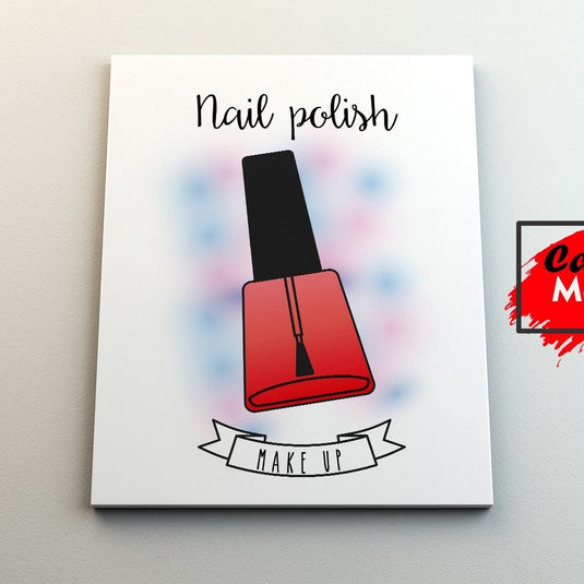 Nail Polish - Canvas Mérida Fine Print Art