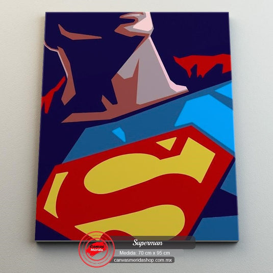 Superman - Canvas Mérida Fine Print Art