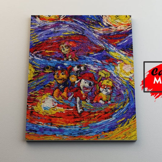 Paw Patrol - Canvas Mérida Fine Print Art