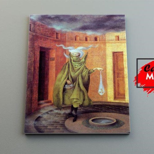 Mujer Saliendo del Psicoanalista – Remedios Varo - Canvas Mérida Fine Print Art