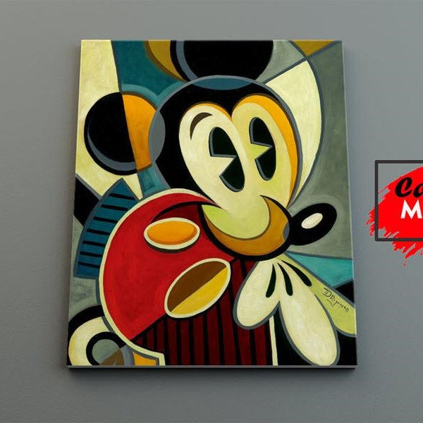 Micasso Mickey Mouse - Canvas Mérida Fine Print Art