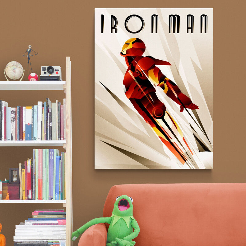 Ironman In Flight - Canvas Mérida Fine Print Art
