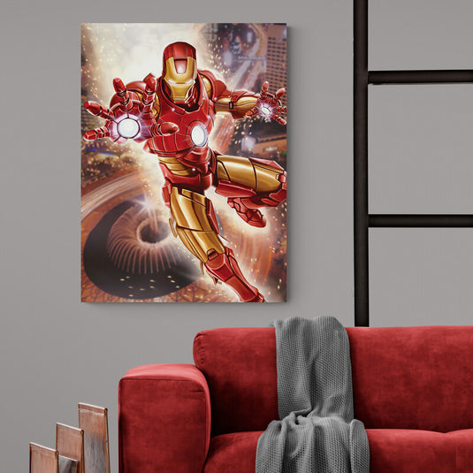 Ironman Super Power - Canvas Mérida Fine Print Art