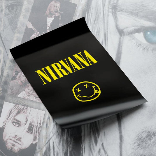 Nirvana Smiley - Canvas Mérida Fine Print Art