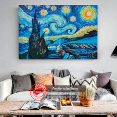 Noche Estrellada Vincent Van Gogh - Canvas Mérida Fine Print Art
