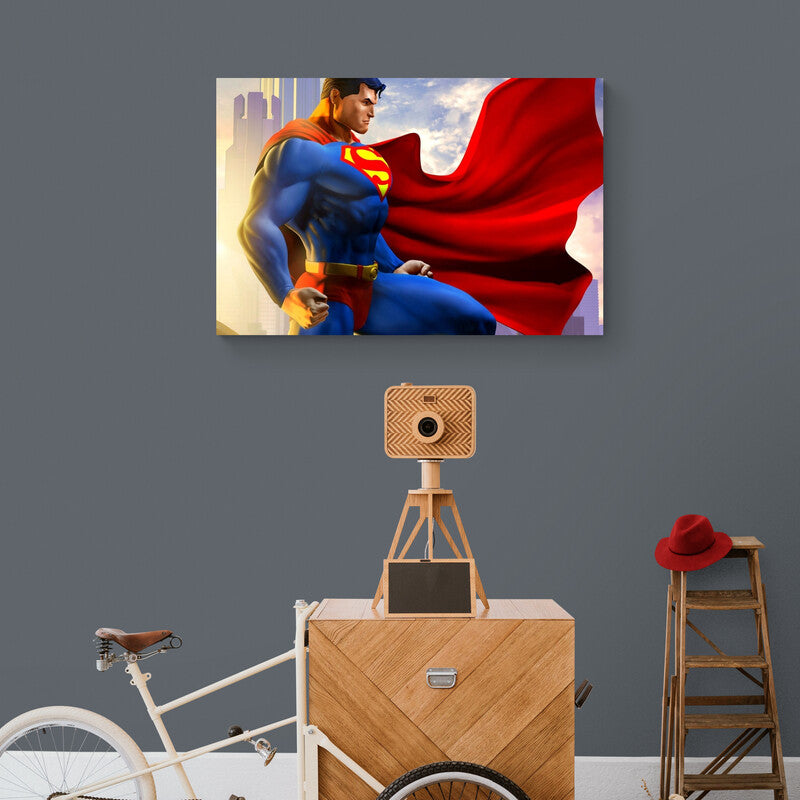 Superman Cap - Canvas Mérida Fine Print Art
